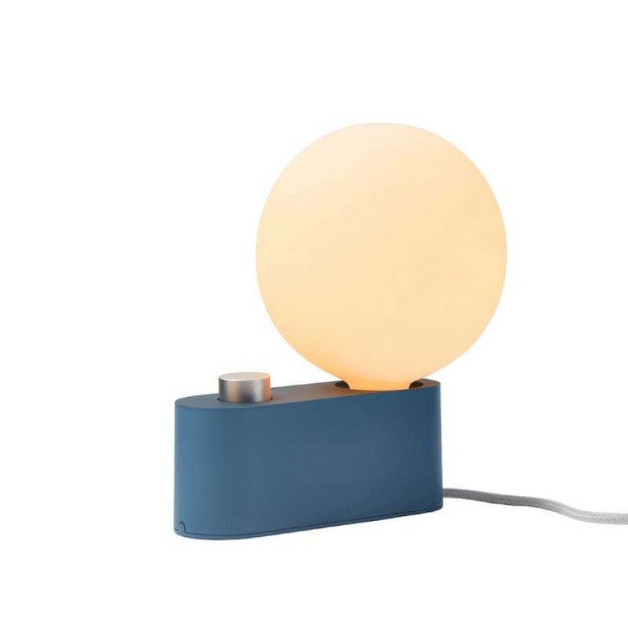 Lamps * | Discount Tala Alumina Table Lamp Sapphire With Sphere Iv