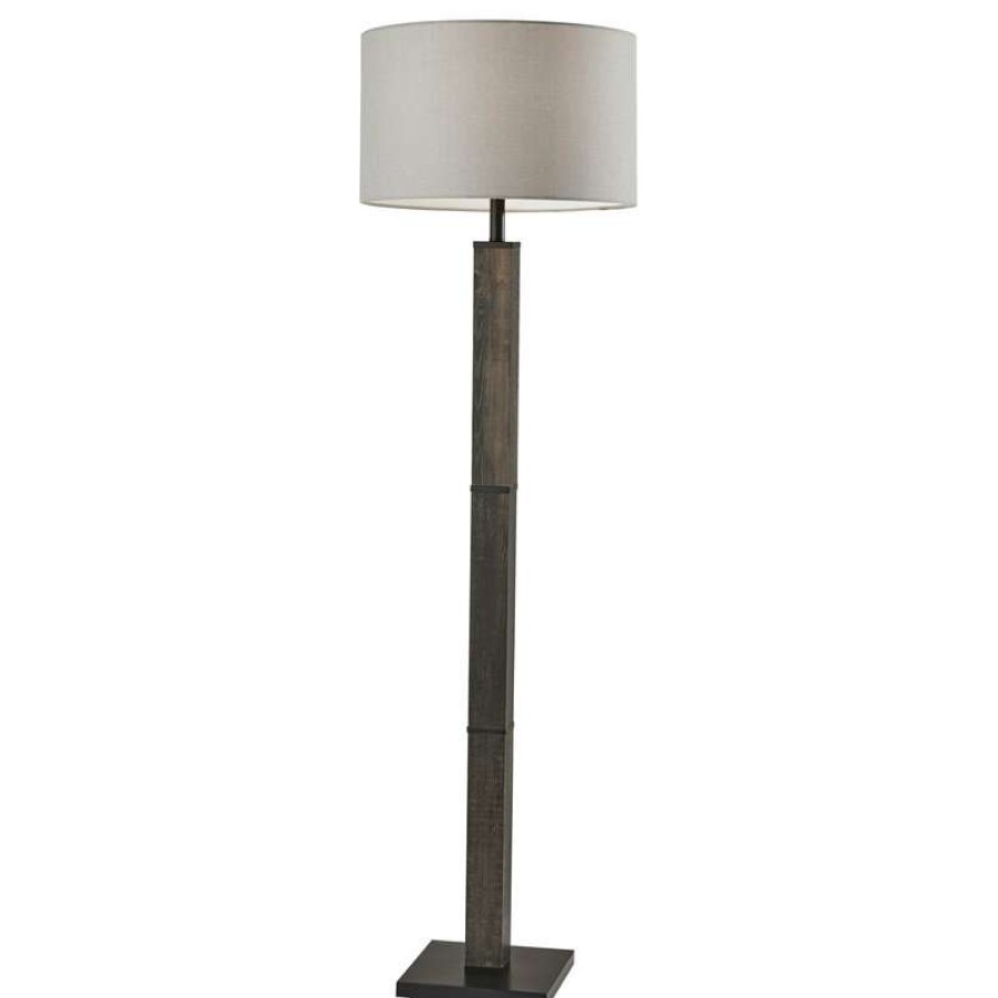 Lamps * | Promo Adesso Kona Floor Lamp