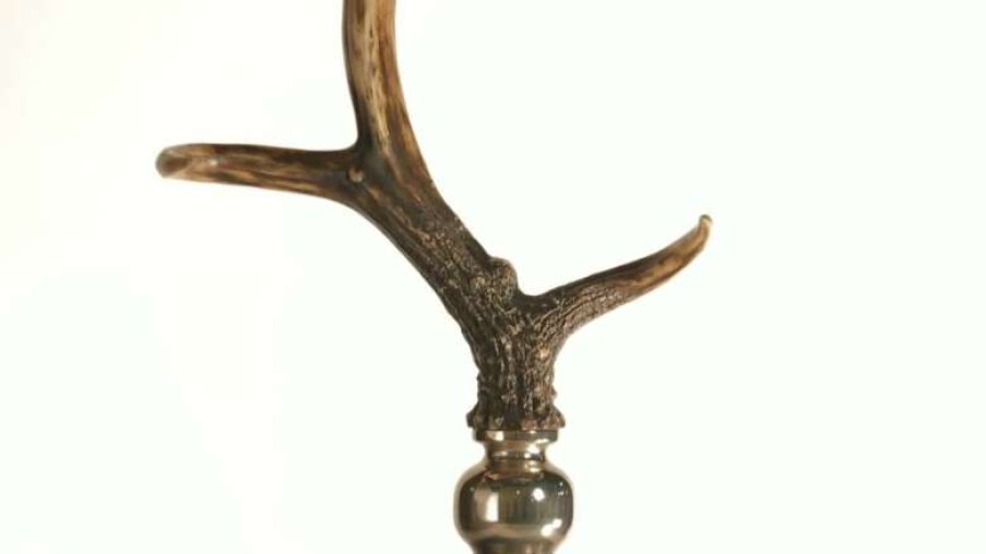 Lamps * | Top 10 Uttermost Stag Horn Dark Table Lamp