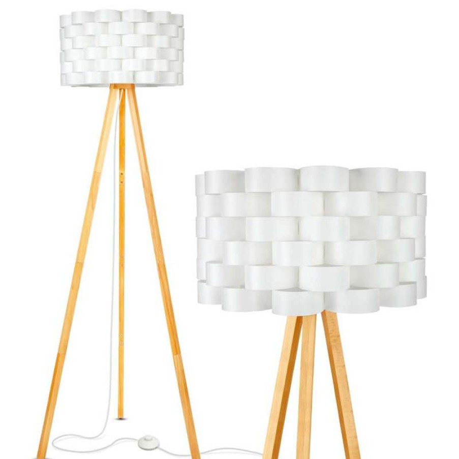 Lamps * | Flash Sale Brightech Bijou Led Tripod Floor Lamp Contemporary Design For Modern Living Room