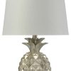 Lamps * | Hot Sale Stylecraft Home Collection Silver | Traditional Coastal Table Lamp | 100W | 3-Way | Hardback Shade