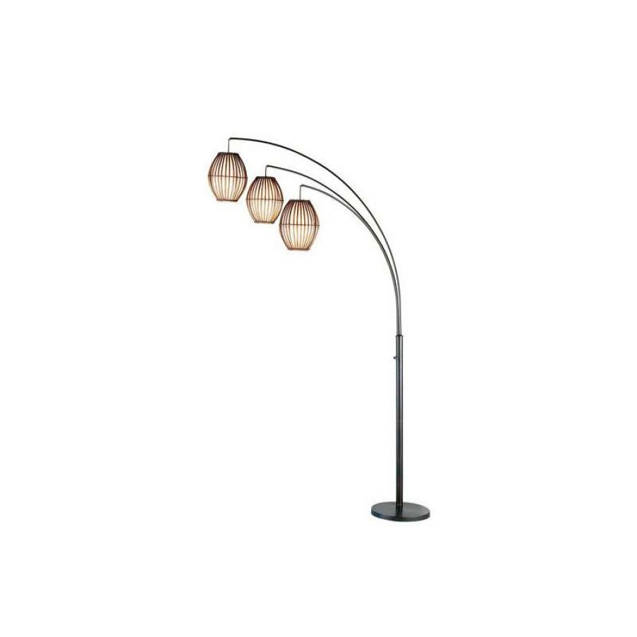 Lamps * | Best Sale Adesso Maui Arc Lamp