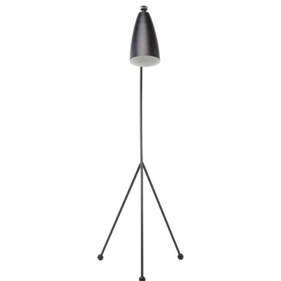 Lamps * | Promo Nuevo Black Lucille Floor Lamp