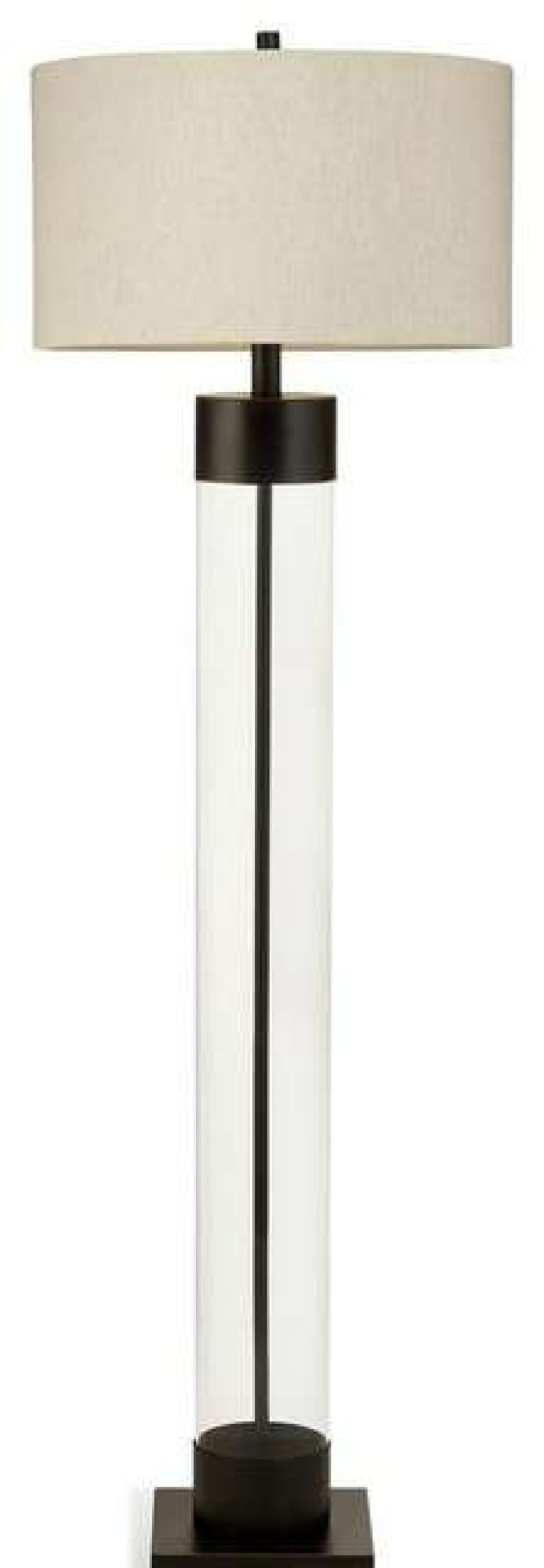 Lamps * | Deals Bassett Mirror Co. Bassett Mirror Haines Floor Lamp In Bronze Finish L2931Fec