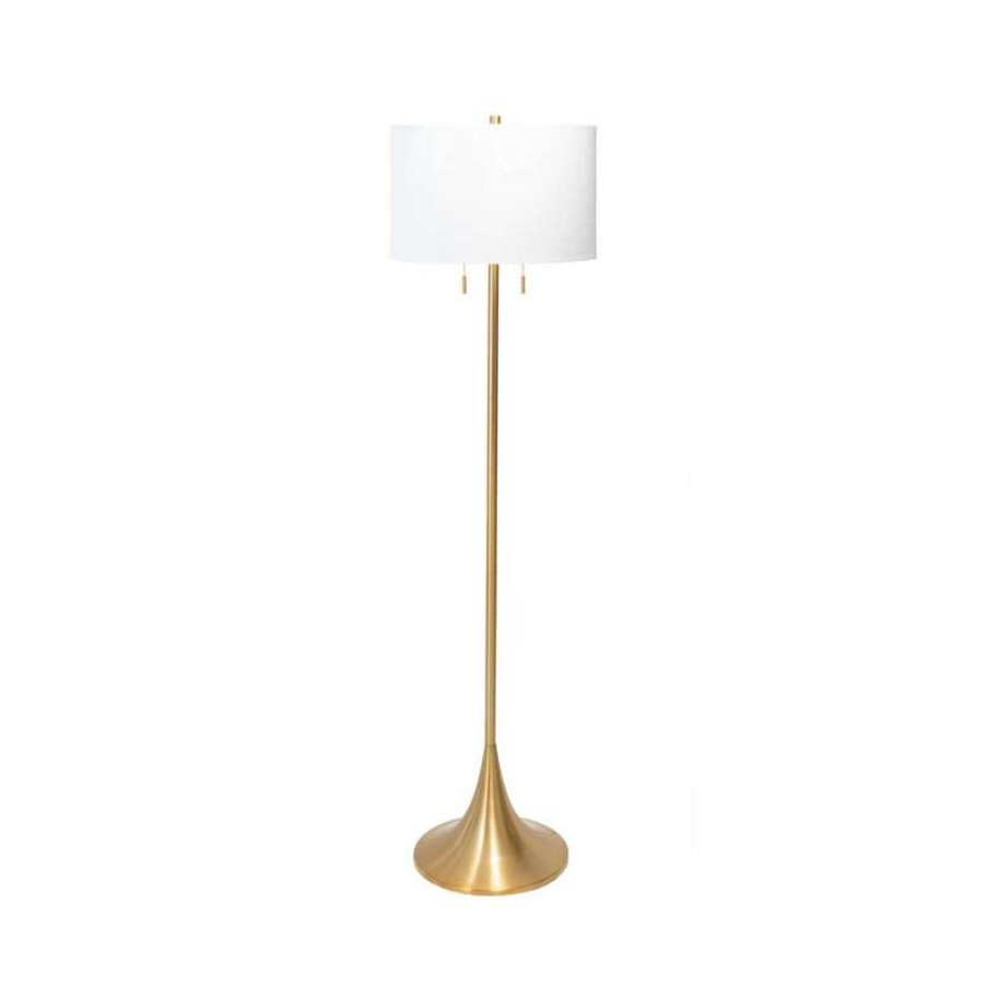 Lamps * | Deals Nuloom Ballwin 64 Metal Floor Lamp