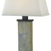 Lamps * | Brand New Kenroyhome.Com Hanover Table Lamp, Natural Slate Finish