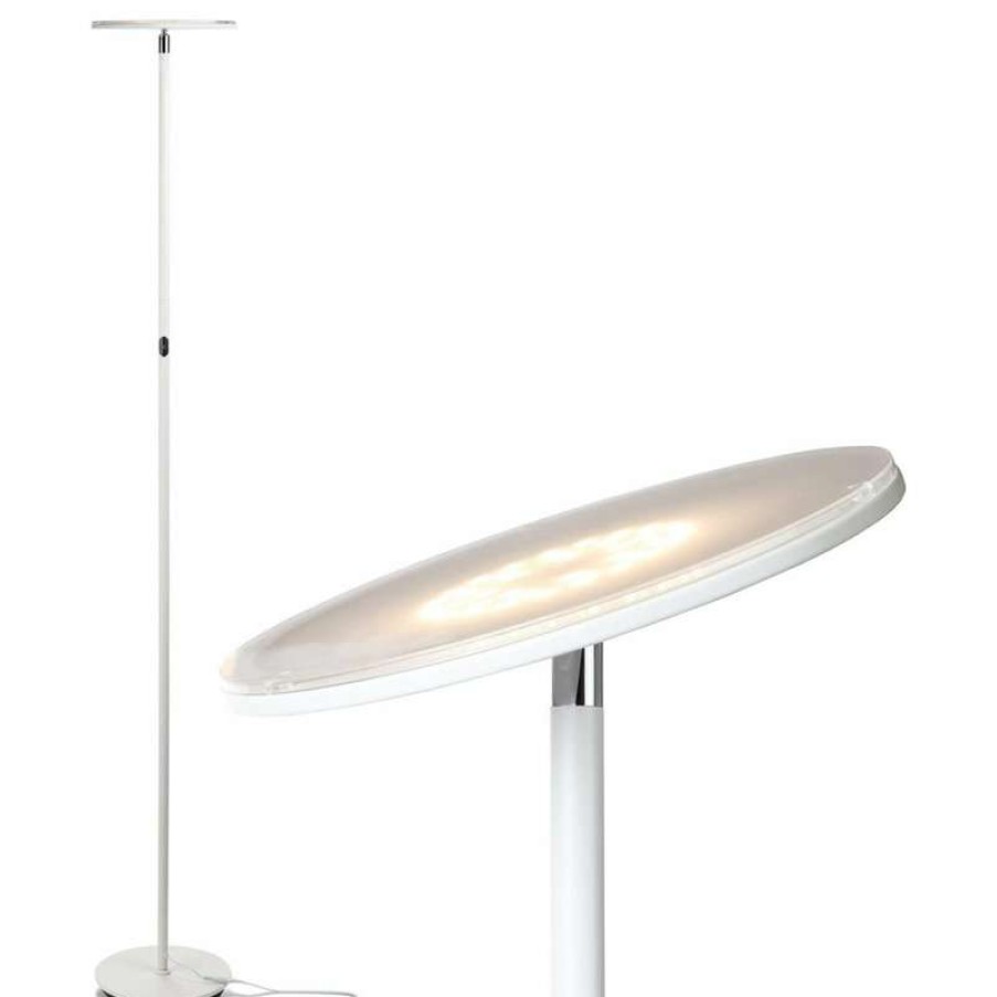 Lamps * | Discount Brightech Sky Led Torchiere Super Bright Floor Lamp Contemporary Lamp, Alpine