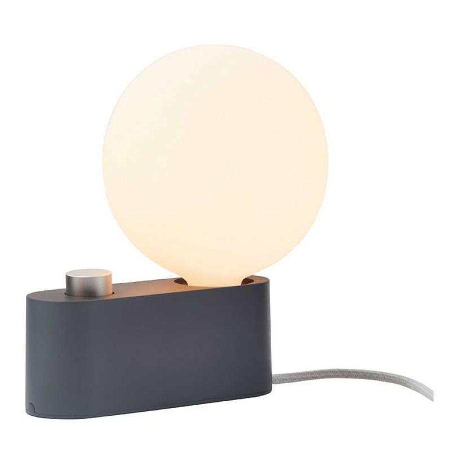 Lamps * | New Tala Alumina Table Lamp Charcoal With Sphere Iv