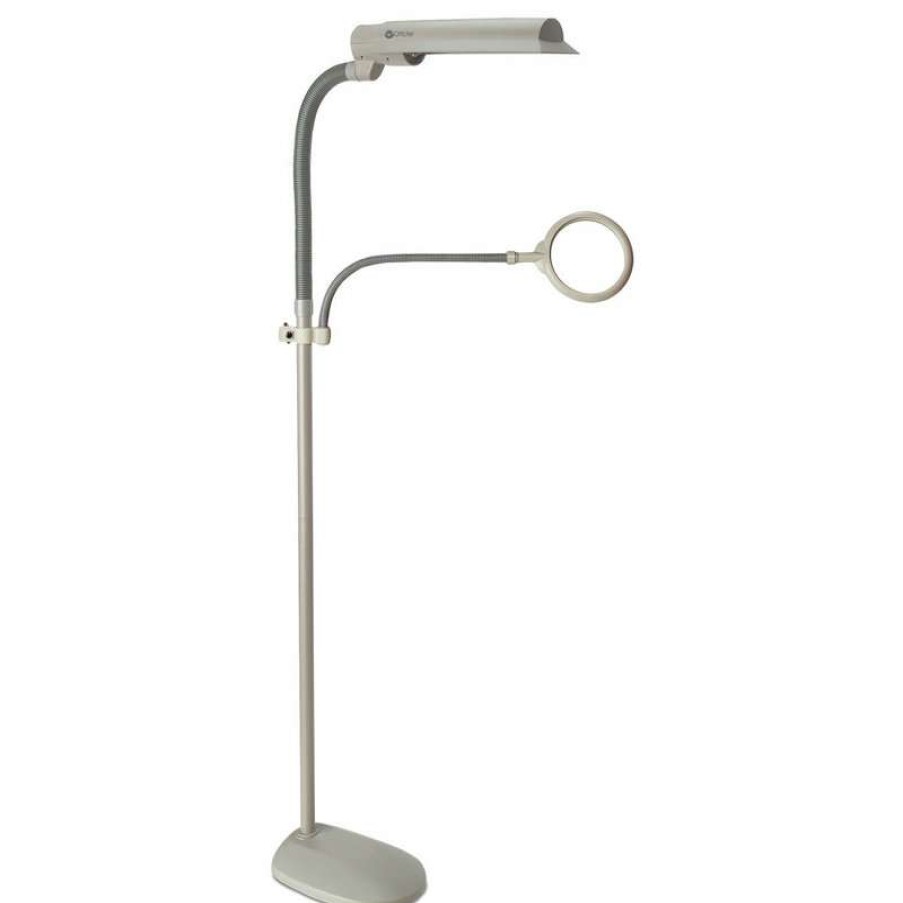 Lamps * | Top 10 Ottlite Technologies Ottlite 18W Easyview Craft Floor Lamp