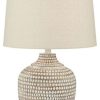 Lamps * | Brand New Pacific Coast Kitchen & Bath Pacific Coast Alese Table Lamp 9R406 Brown W/Beige