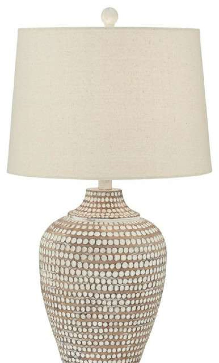 Lamps * | Brand New Pacific Coast Kitchen & Bath Pacific Coast Alese Table Lamp 9R406 Brown W/Beige