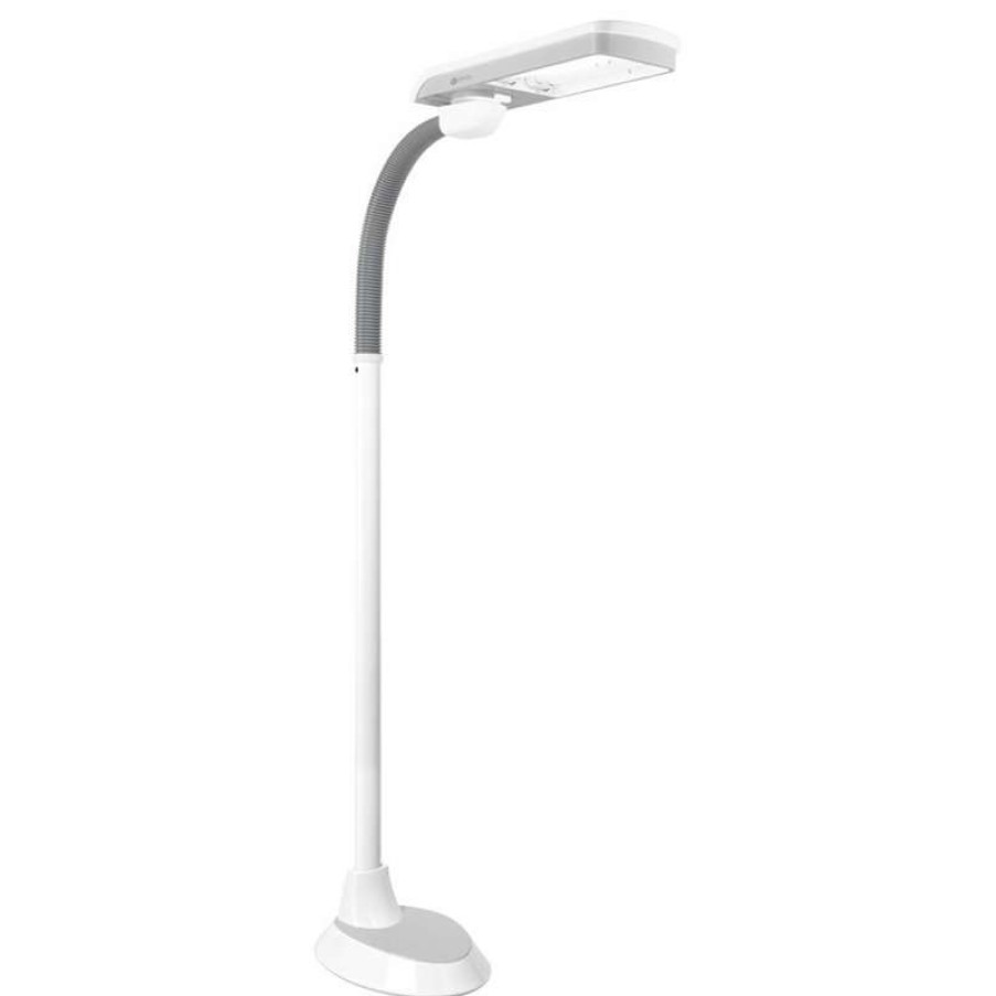 Lamps * | Top 10 Ottlite Technologies Ottlite 36W Pivoting Shade Floor Lamp