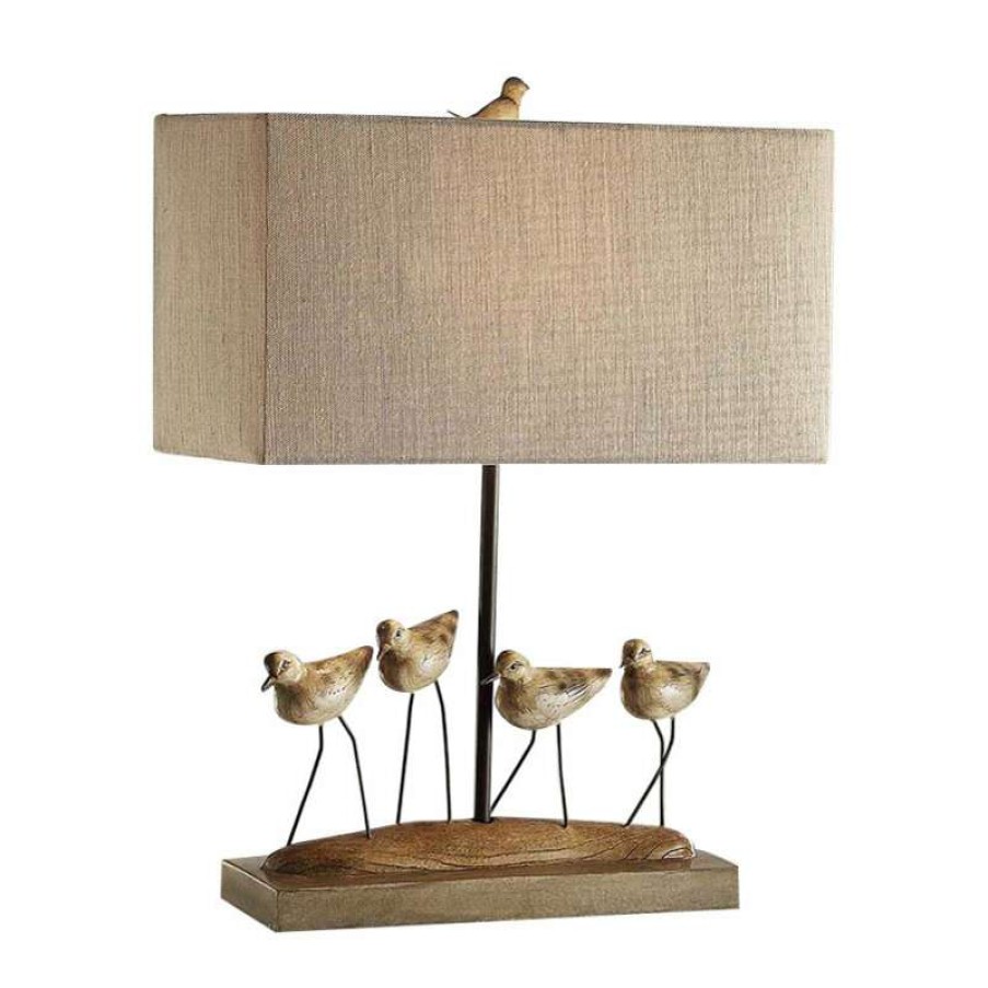 Lamps * | Cheapest Crestview Collection Shore Birds Table Lamp