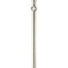 Lamps * | Deals Ok Lighting Crystal Silver Floor Lamp