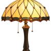 Lamps * | Best Reviews Of Chloe Lighting, Inc. Chloe Lighting Josephine Tiffany-Style 2-Light Table Lamp 16 Shade