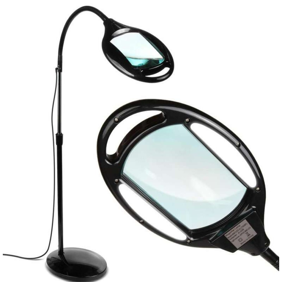 Lamps * | Promo Brightech Lightview Pro, Full Page Magnifying Floor Lamp, Hands Free Magnifier, 3 Diopter