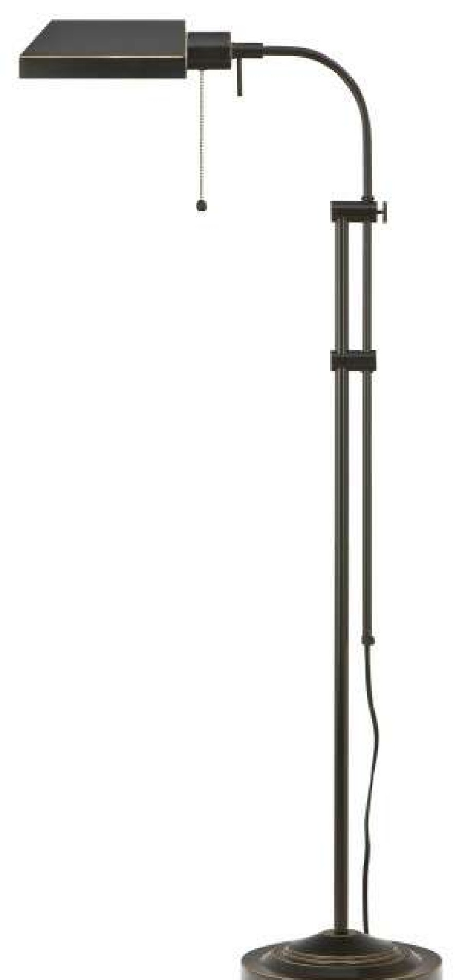 Lamps * | New Cal Lighting 100W Pharmacy Floor Lamp Bo-117Fl-Db