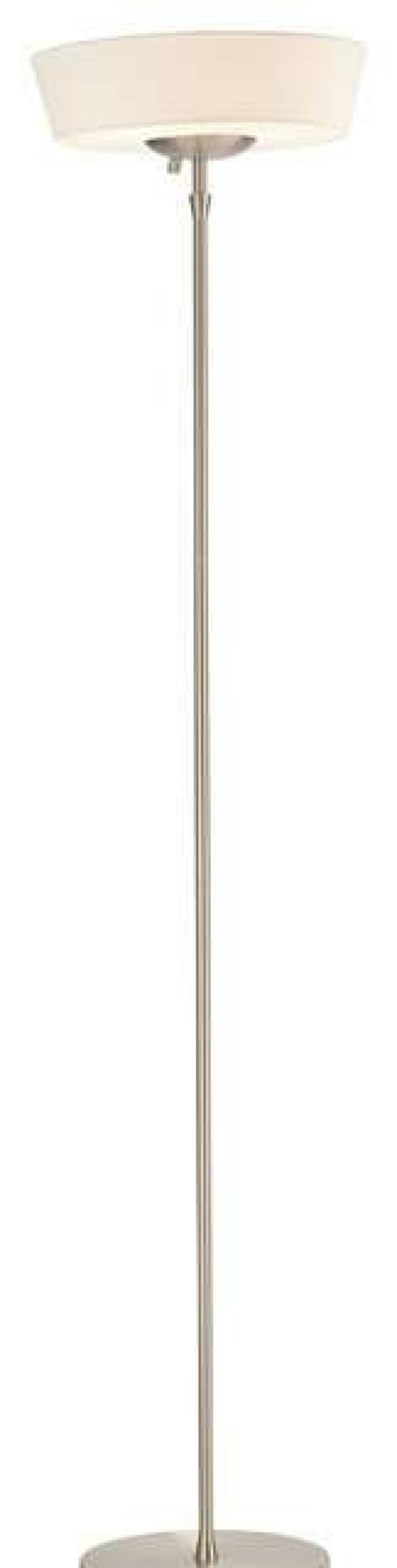 Lamps * | Best Sale Adesso Harper Floor Lamp, White