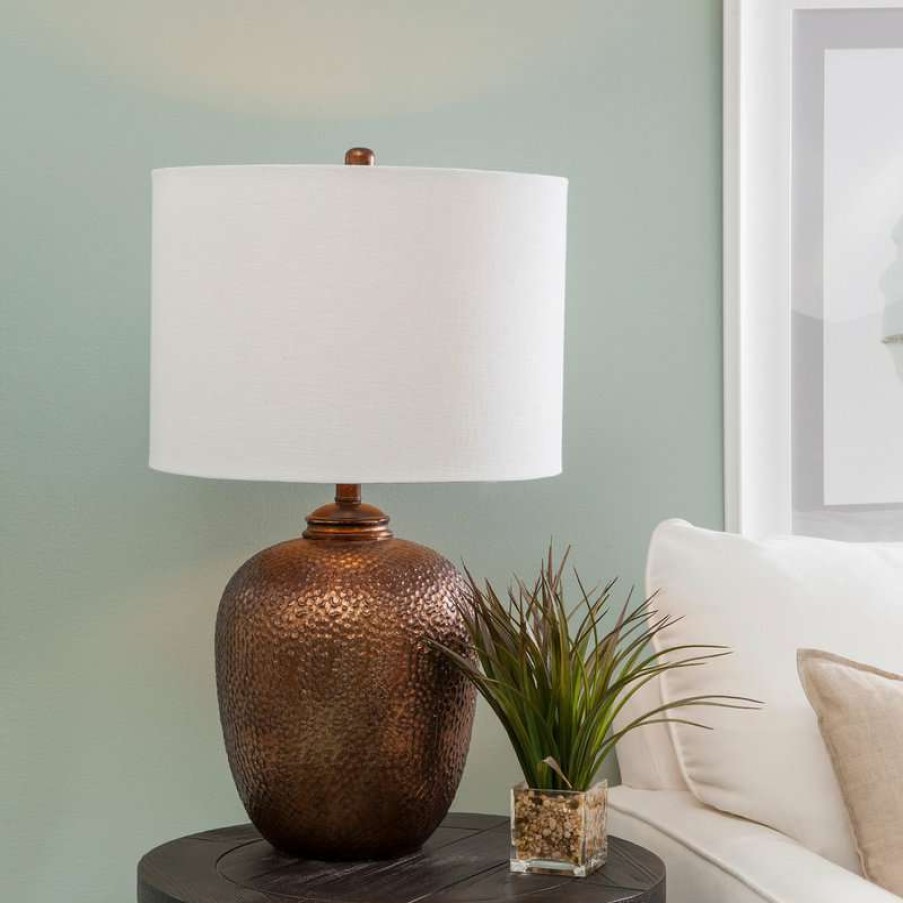 Lamps * | Best Reviews Of Bassett Mirror Co. Trevor Table Lamp