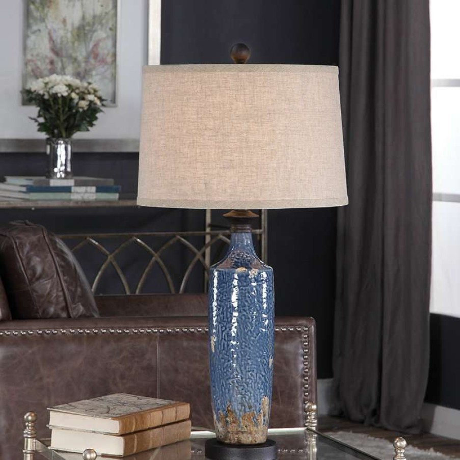 Lamps * | Best Deal Find Houston Bronze Table Lamp