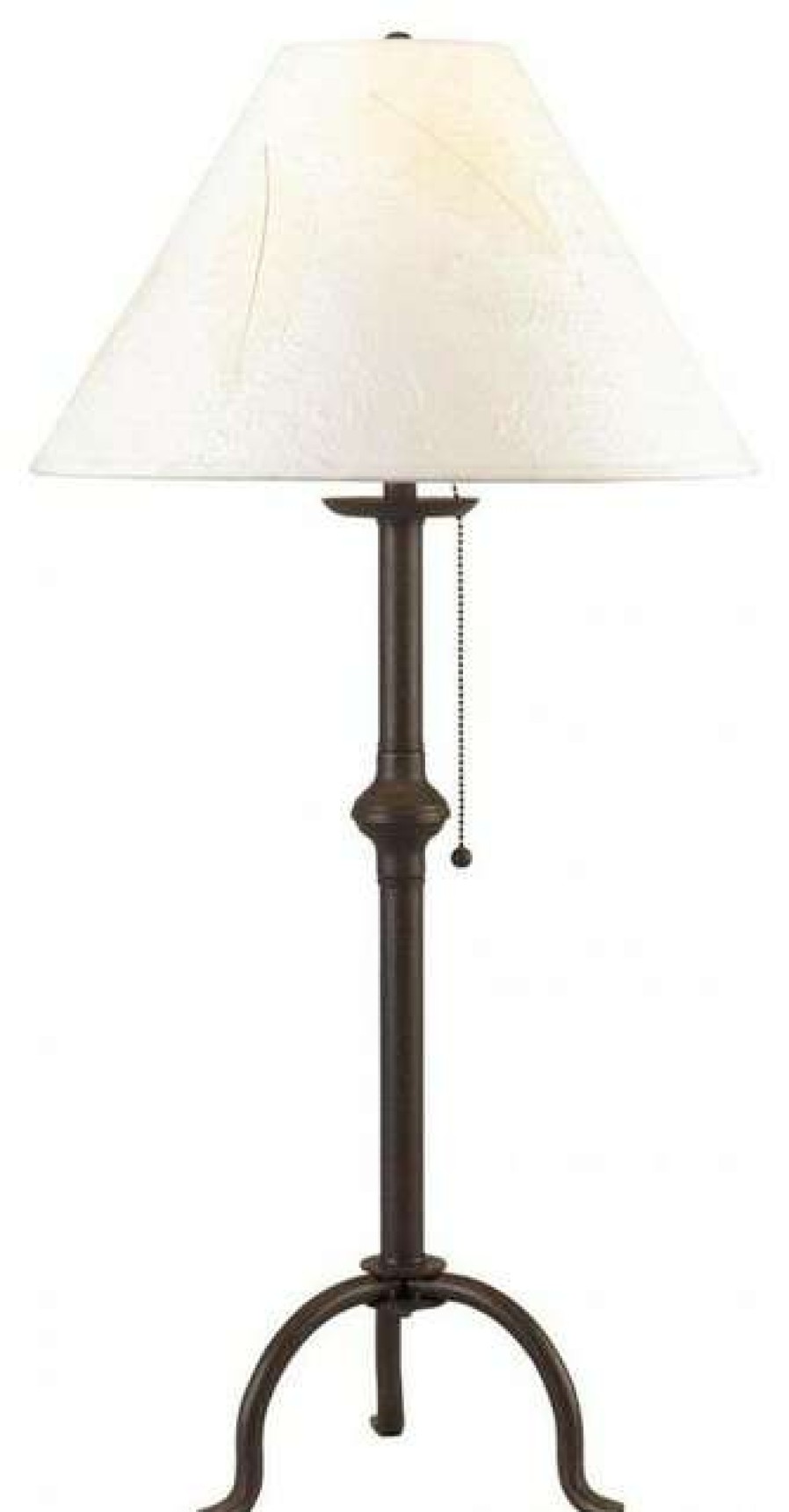 Lamps * | Wholesale Joshua Marshal 75W Iron Table Lamp With Pull Chain