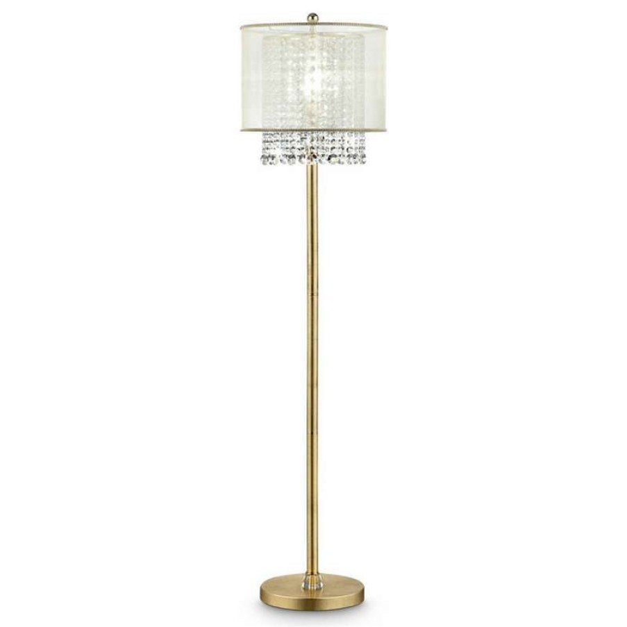 Lamps * | Best Pirce Ok Lighting 64.5 H Bhavya Floor Lamp